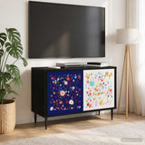 Wooden TV Stand 69cm Wide With 2 Doors And Raised Feet - Mainz