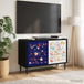 Wooden TV Stand 69cm Wide With 2 Doors And Raised Feet - Mainz