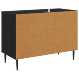 Wooden TV Stand 69cm Wide With 2 Doors And Raised Feet - Ommen