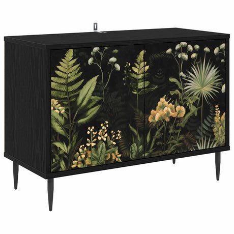 Wooden TV Stand 69cm Wide With 2 Doors And Raised Feet - Rhenen