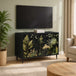 Wooden TV Stand 69cm Wide With 2 Doors And Raised Feet - Rhenen