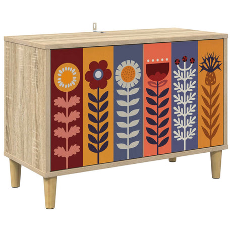 Wooden TV Stand 69cm Wide With 2 Doors - Essen