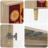 Wooden TV Stand 69cm Wide With 2 Doors - Essen