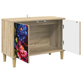 Wooden TV Stand 69cm Wide With 2 Doors - Kiel