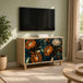 Wooden TV Stand 69cm Wide With 2 Doors - Lochem