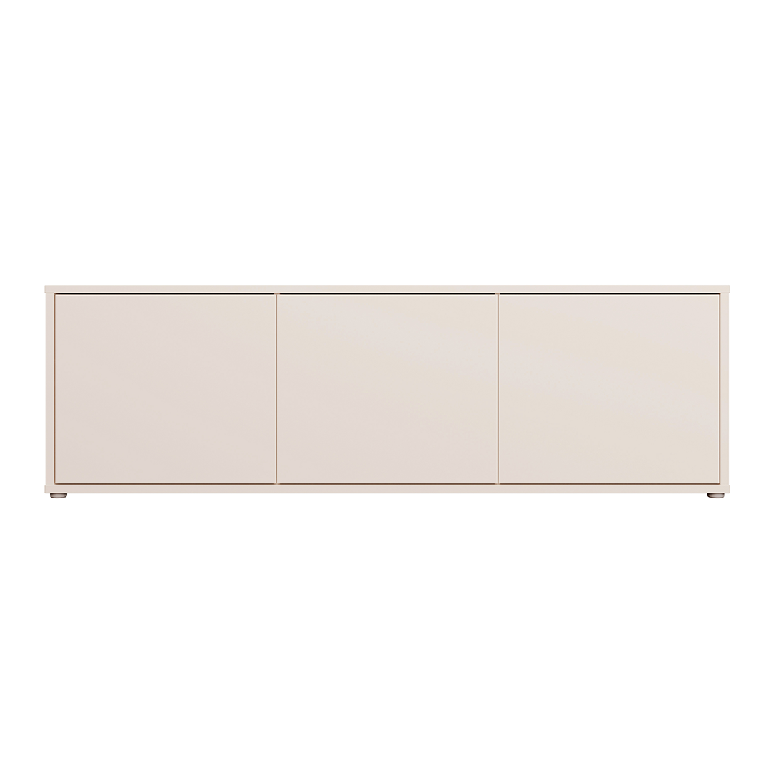 Wooden TV Stand Large With 3 Push-to-Open Doors - Alice Springs