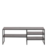 Wooden TV Stand Open With 3 Wooden Shelves - Seaford