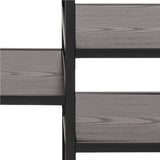 Wooden TV Stand Open With 3 Wooden Shelves - Seaford