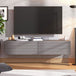 Wooden TV Stand 154cm Wide Wall Mounted - Amityville