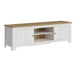 Wooden TV Stand 189cm Wide With 2 Doors - Celesto