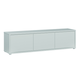Wooden TV Stand Wide With 3 Push-to-Open Doors - Alice Springs