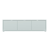Wooden TV Stand Wide With 3 Push-to-Open Doors - Alice Springs