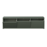 Wooden TV Stand Wide With 3 Push-to-Open Doors - Alice Springs