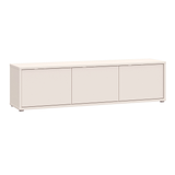 Wooden TV Stand Wide With 3 Push-to-Open Doors - Alice Springs