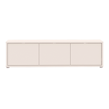 Wooden TV Stand Wide With 3 Push-to-Open Doors - Alice Springs