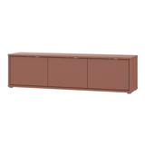 Wooden TV Stand Wide With 3 Push-to-Open Doors - Alice Springs