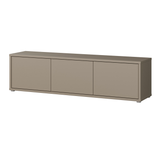 Wooden TV Stand Wide With 3 Push-to-Open Doors - Alice Springs
