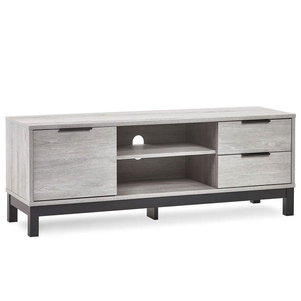 Wooden TV Stand With 1 Door And 2 Drawers - Bali