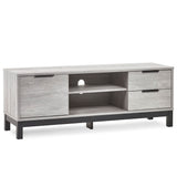 Wooden TV Stand With 1 Door And 2 Drawers - Bali