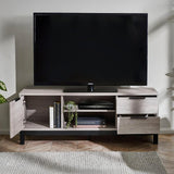 Wooden TV Stand With 1 Door And 2 Drawers - Bali