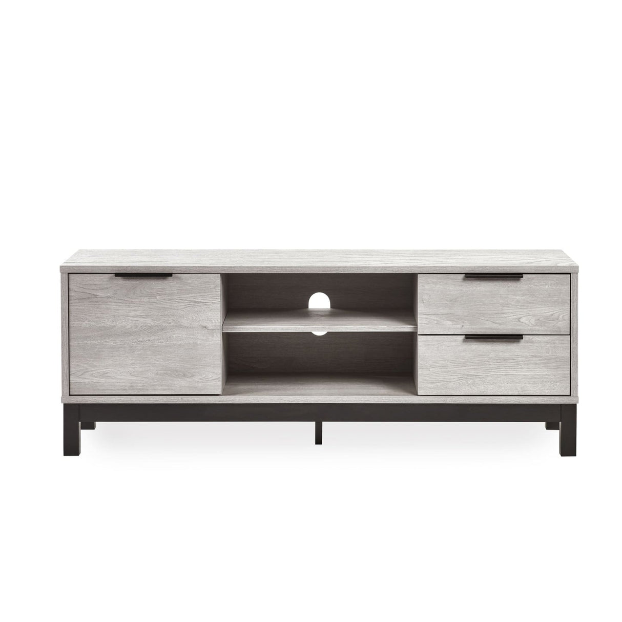 Wooden TV Stand With 1 Door And 2 Drawers - Bali