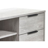 Wooden TV Stand With 1 Door And 2 Drawers - Bali