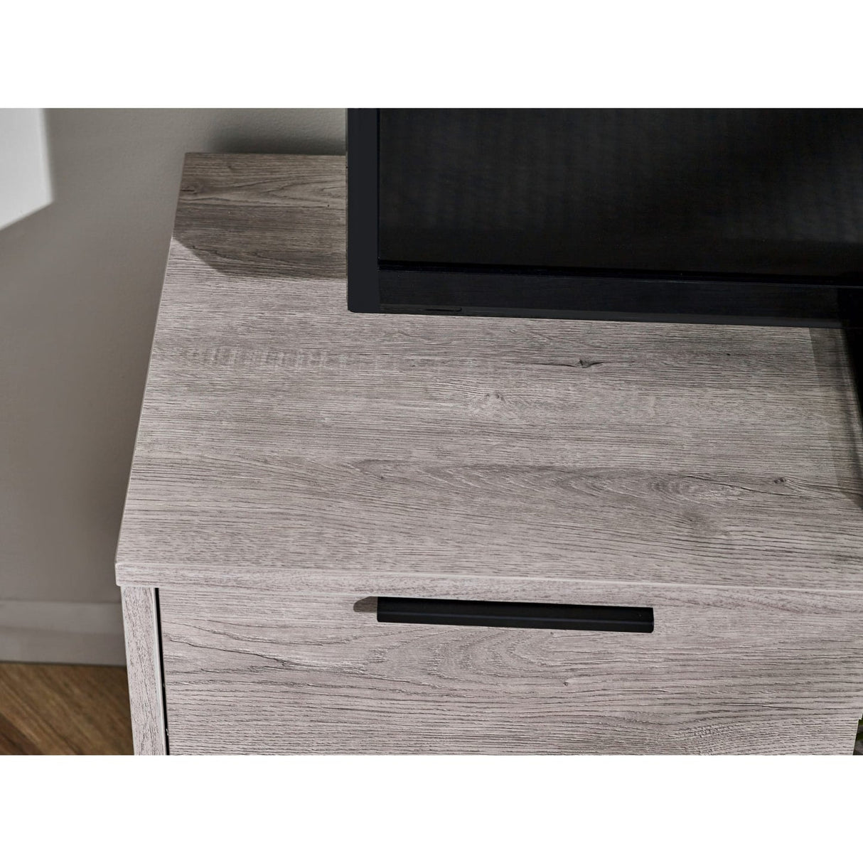 Wooden TV Stand With 1 Door And 2 Drawers - Bali