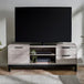 Wooden TV Stand With 1 Door And 2 Drawers - Bali