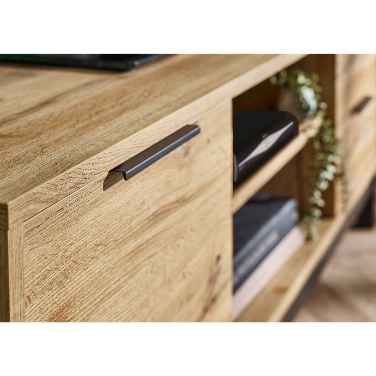 Wooden TV Stand With 1 Door And 2 Drawers - Bali