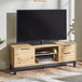 Wooden TV Stand With 1 Door And 2 Drawers - Bali