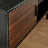 Wooden TV Stand With 1 Door - Trent