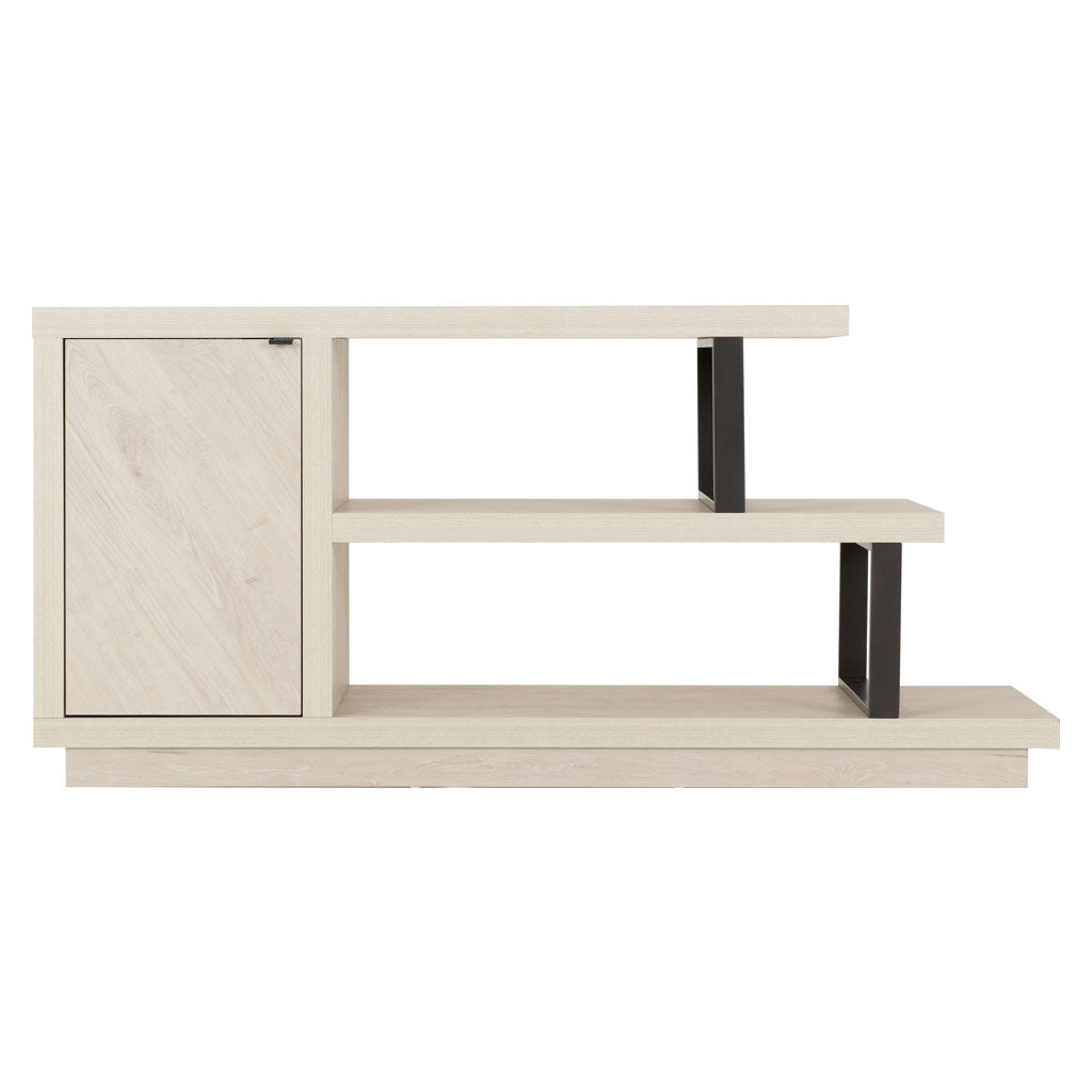 Wooden TV Stand With 1 Door - Turin