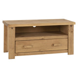 Wooden TV Stand With 1 Drawer - Tortilla