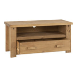 Wooden TV Stand With 1 Drawer - Tortilla
