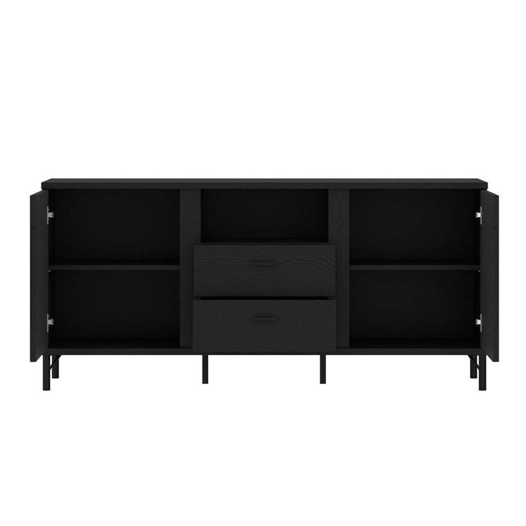 Wooden TV Stand With 2 Doors And 2 Drawers - Lusaka