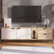 Wooden TV Stand 182.5cm Wide With 2 Doors And 2 Drawers - Evanston