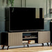 Wooden TV Stand With 2 Doors - Atlantic