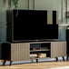 Wooden TV Stand 160cm Wide With 2 Doors - Atlantic