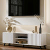 Wooden TV Stand With 2 Doors - Atlantic