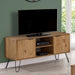 Wooden TV Stand With 2 Doors - Augusta