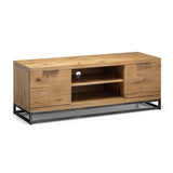 Wooden TV Stand With 2 Doors - Brooklyn