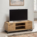 Wooden TV Stand With 2 Doors - Brooklyn