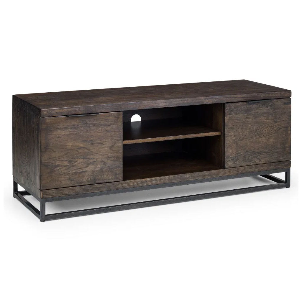 Wooden TV Stand With 2 Doors - Brooklyn