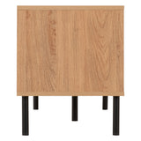 Wooden TV Stand With 2 Doors - Leon