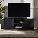 Wooden TV Stand With 2 Doors - Louis