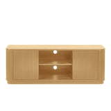 Wooden TV Stand With 2 Doors - Louis