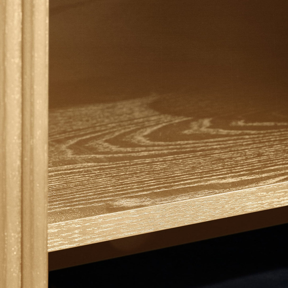 Wooden TV Stand With 2 Doors - Louis