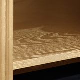 Wooden TV Stand With 2 Doors - Louis