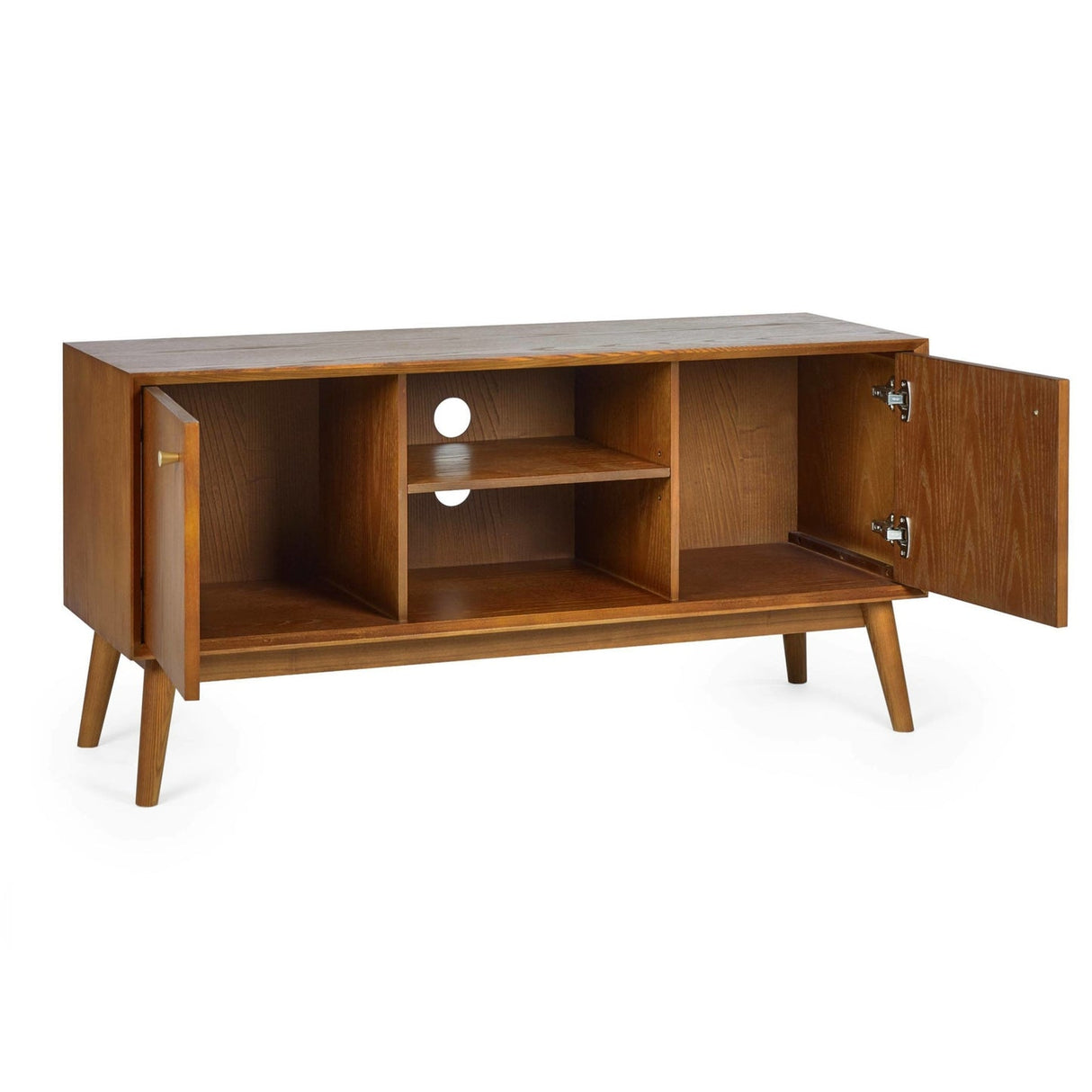 Wooden TV Stand With 2 Doors - Lowry
