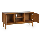 Wooden TV Stand With 2 Doors - Lowry